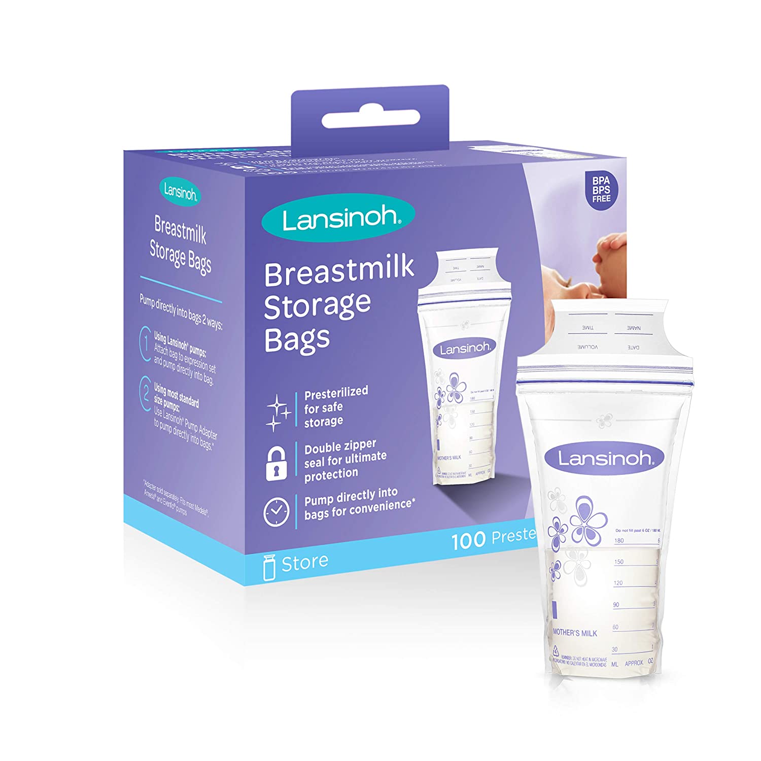 Lansinoh Best Breastmilk Storage Bags