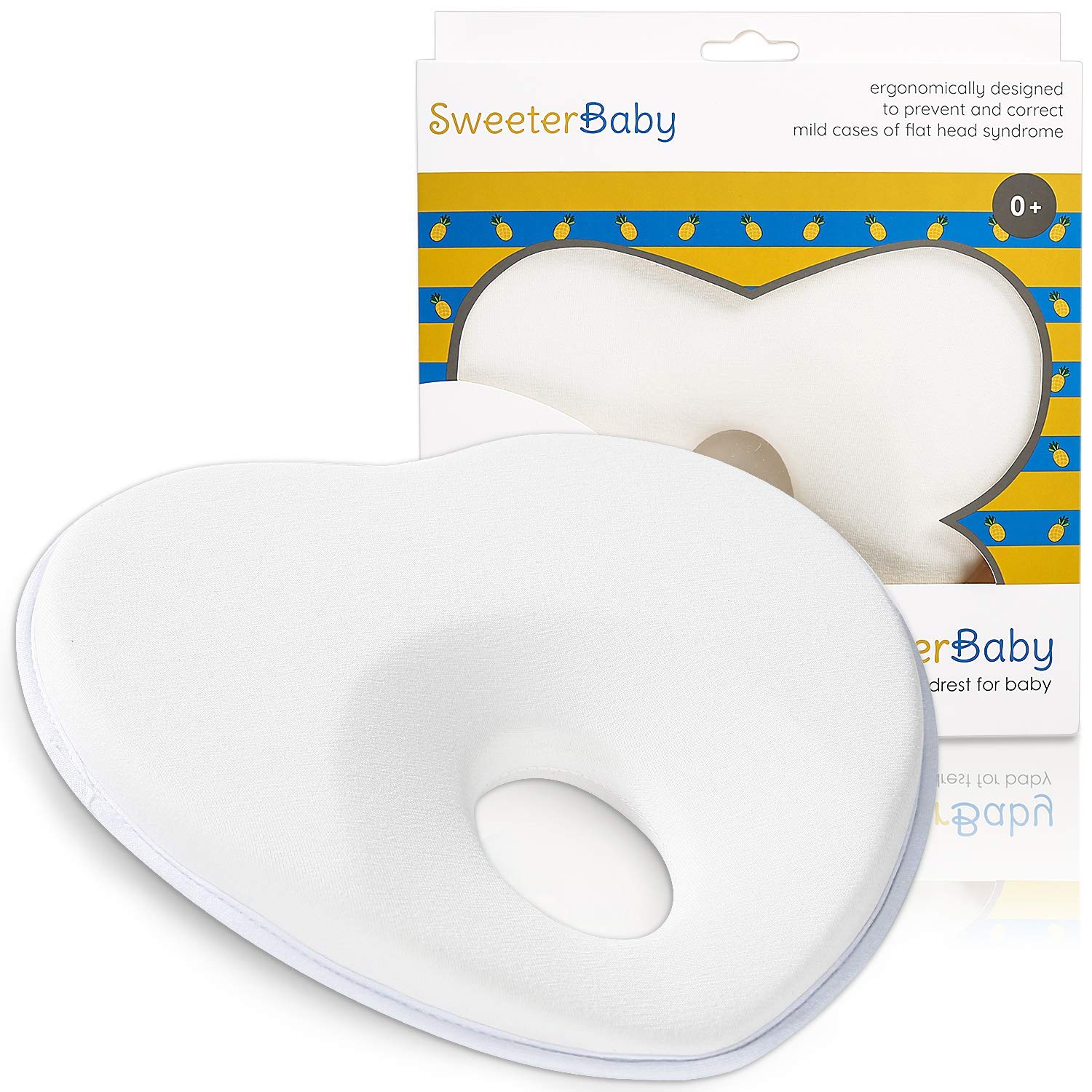 Sweeterbaby Best Baby Pillow for Flat Head Syndrome Prevention