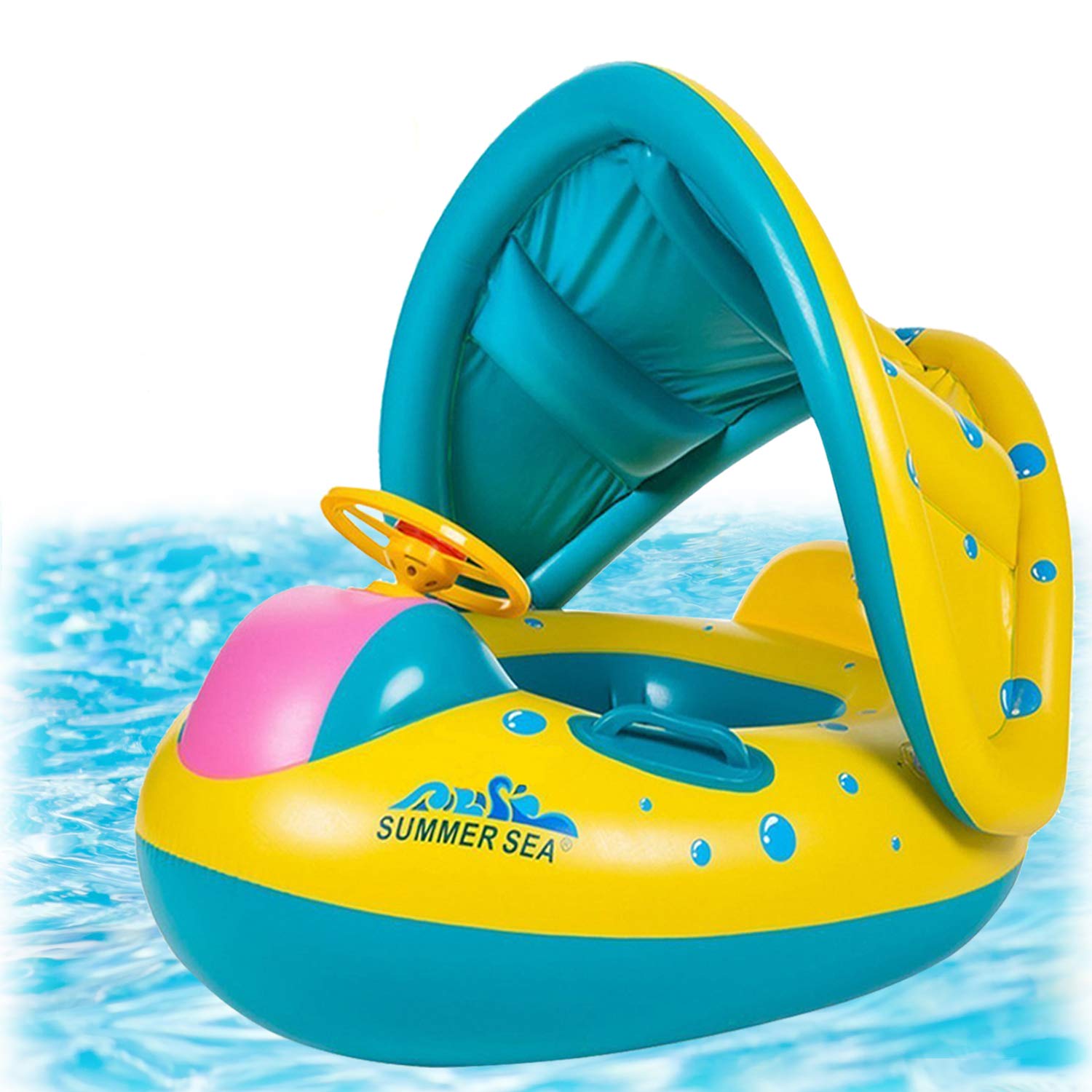 punada Best Baby Pool Float with Canopy