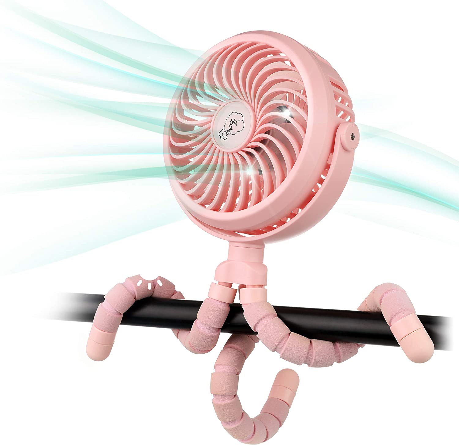 Amacool Battery Operated Best Stroller Fan