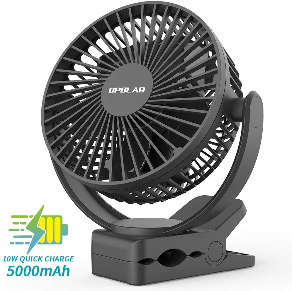 OPOLAR Rechargeable Best Stroller Fan