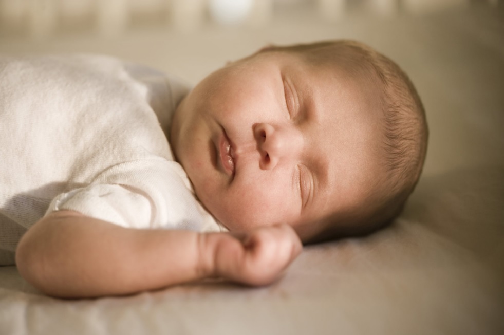 Rapid eye movement sleep (REM) baby