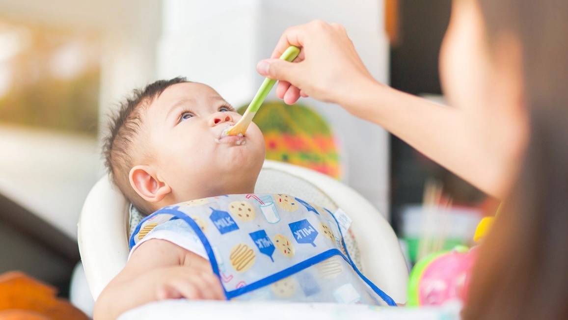 Solid food for babies