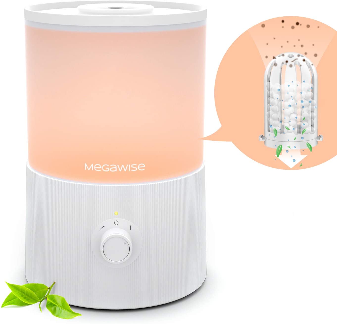 MEGAWISE Cool Mist Best Baby Humidifiers